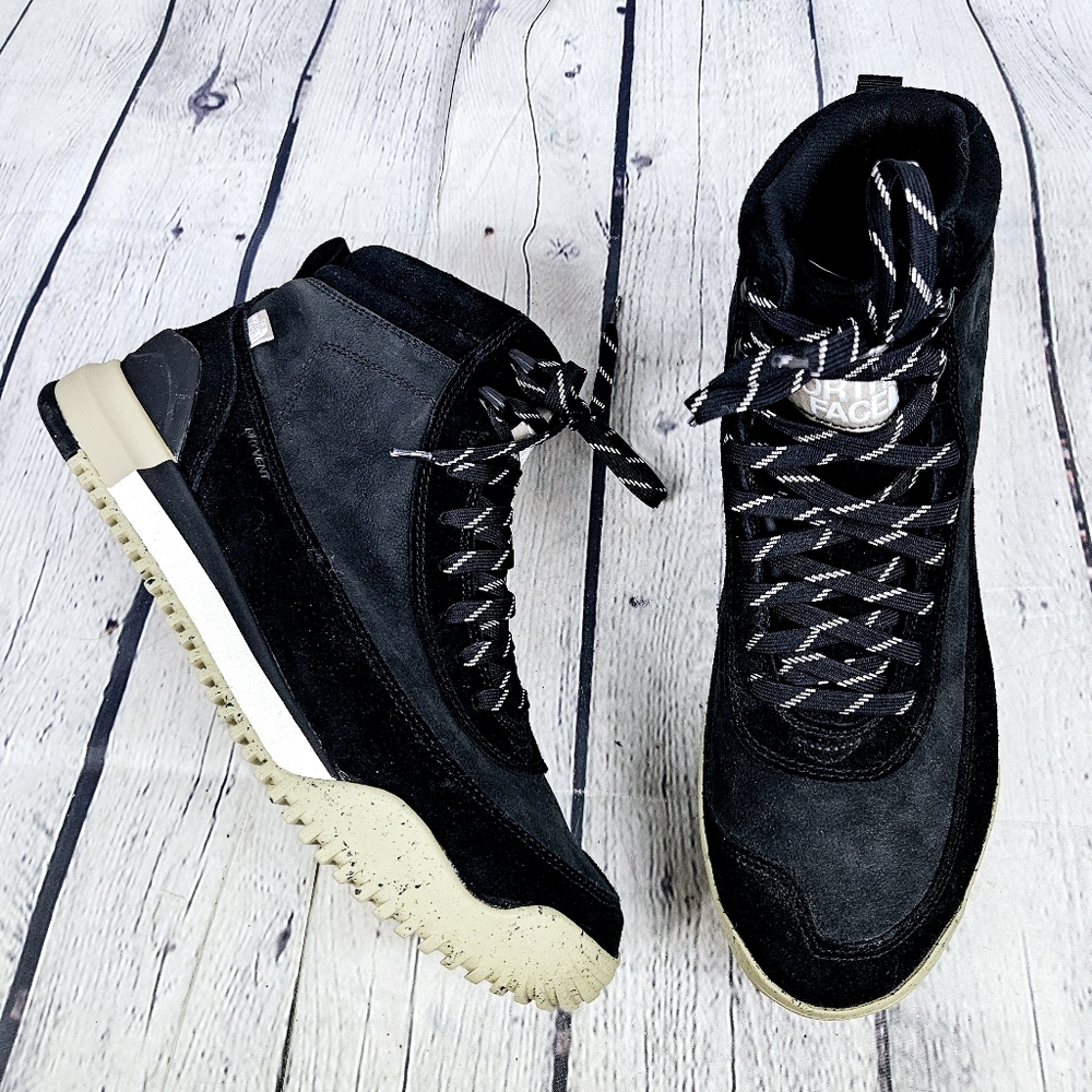 THE NORTH FACE | Back To Berkley high-top suede leather lace-up sneakers shoes